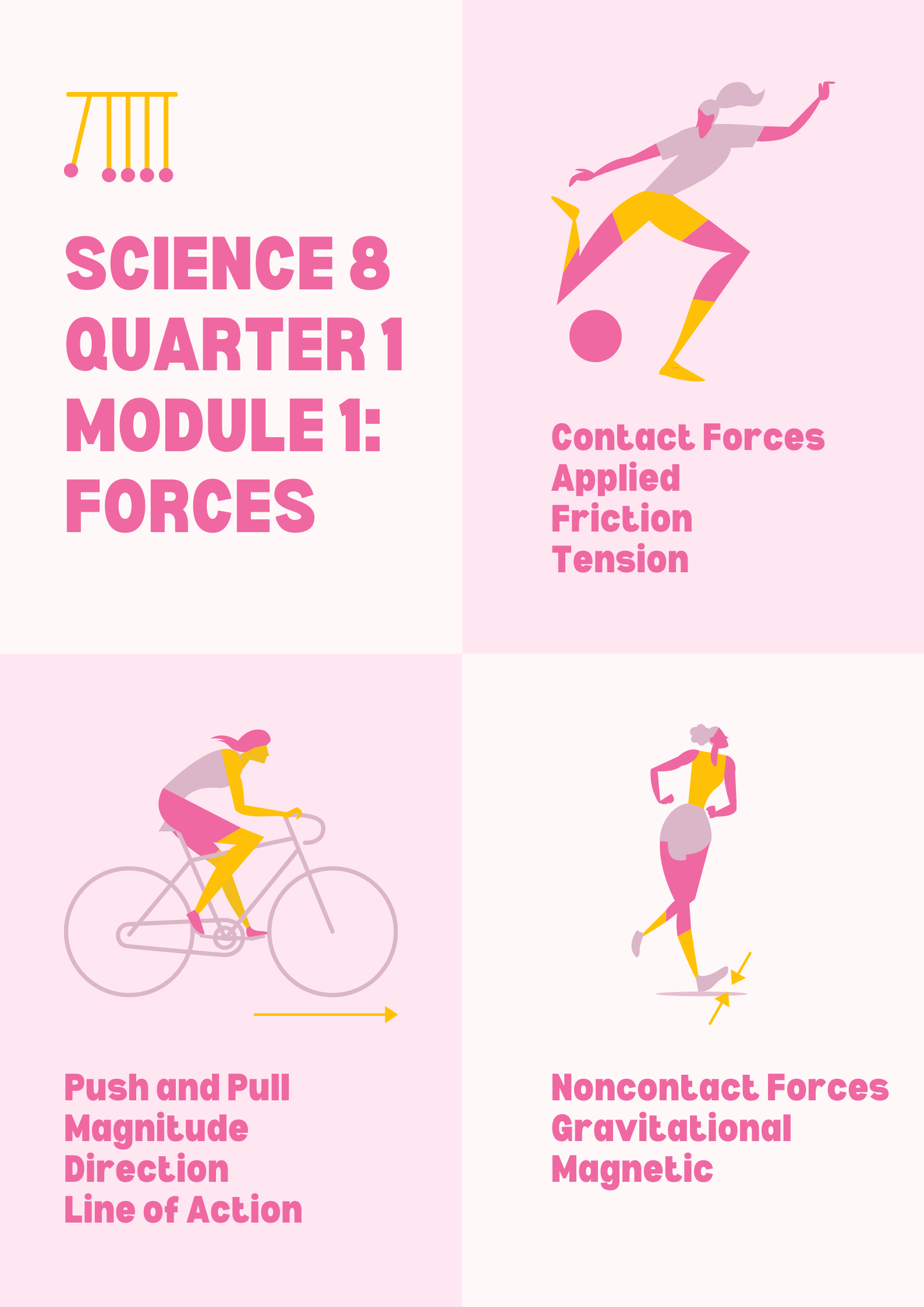 Science 8 - Quarter 1 - Module 1: Forces copy 1